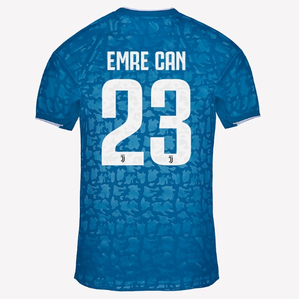 Camiseta Juventus NO.23 Emre Can Tercera equipo 2019-20 Azul